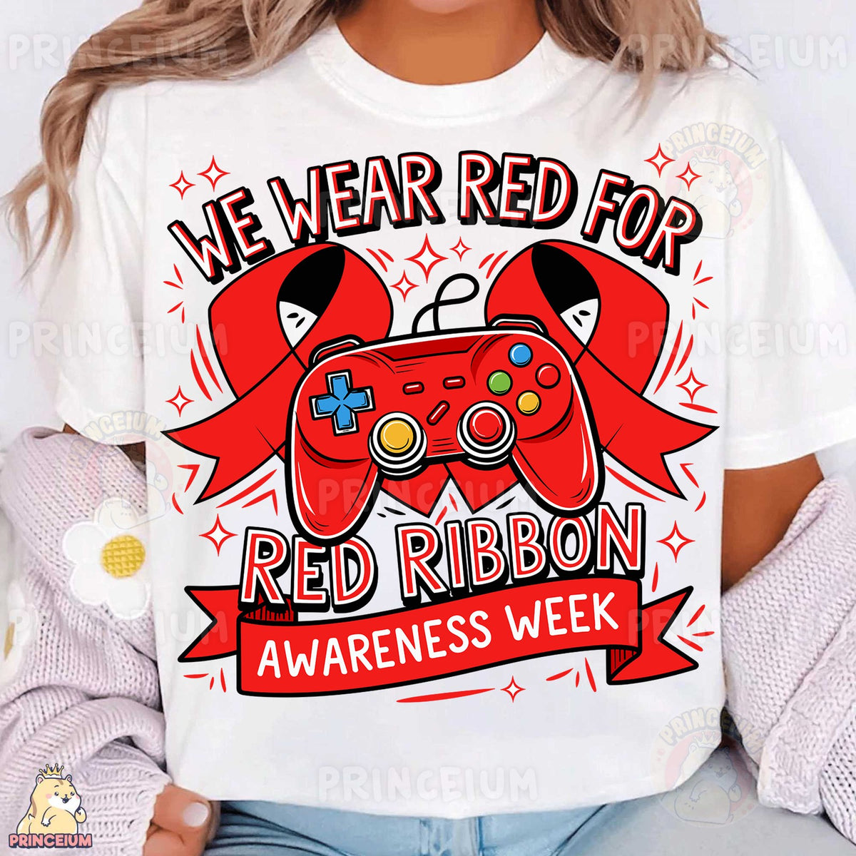 Gamer Red Ribbon Week