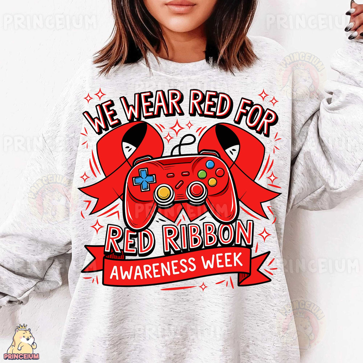 Gamer Red Ribbon Week