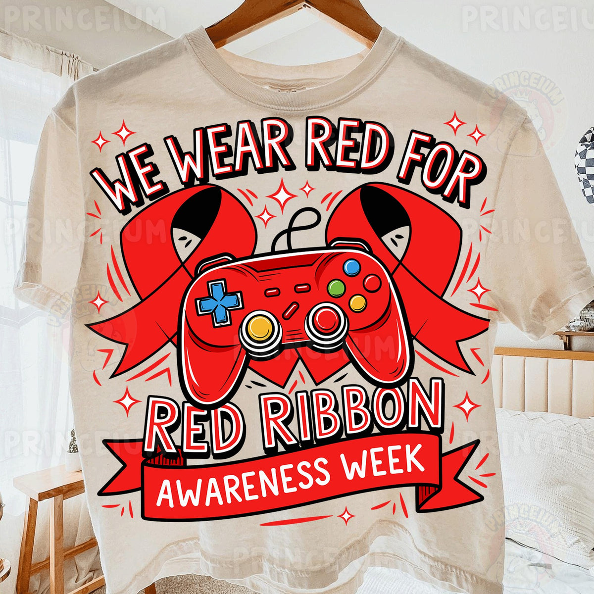 Gamer Red Ribbon Week
