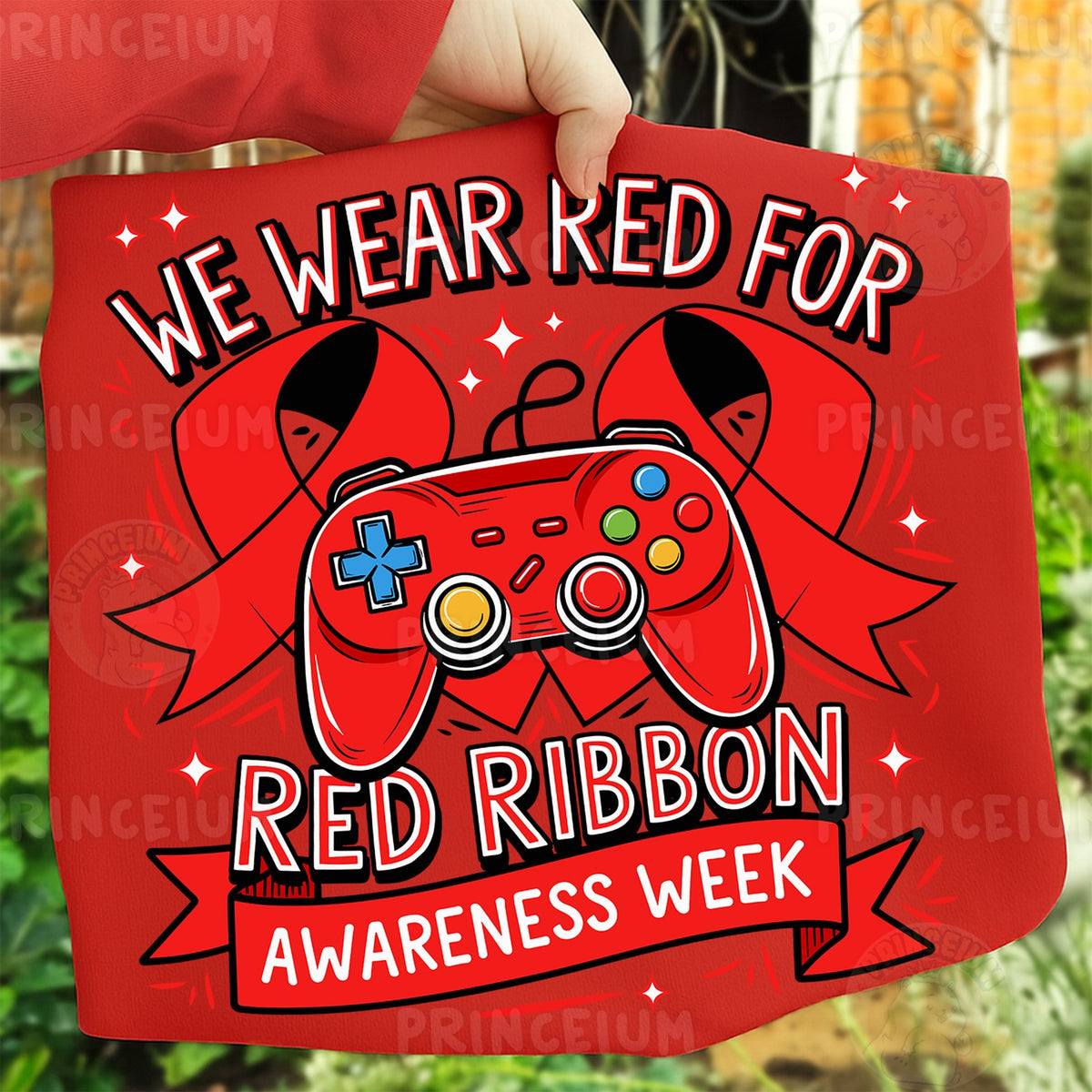 Gamer Red Ribbon Week
