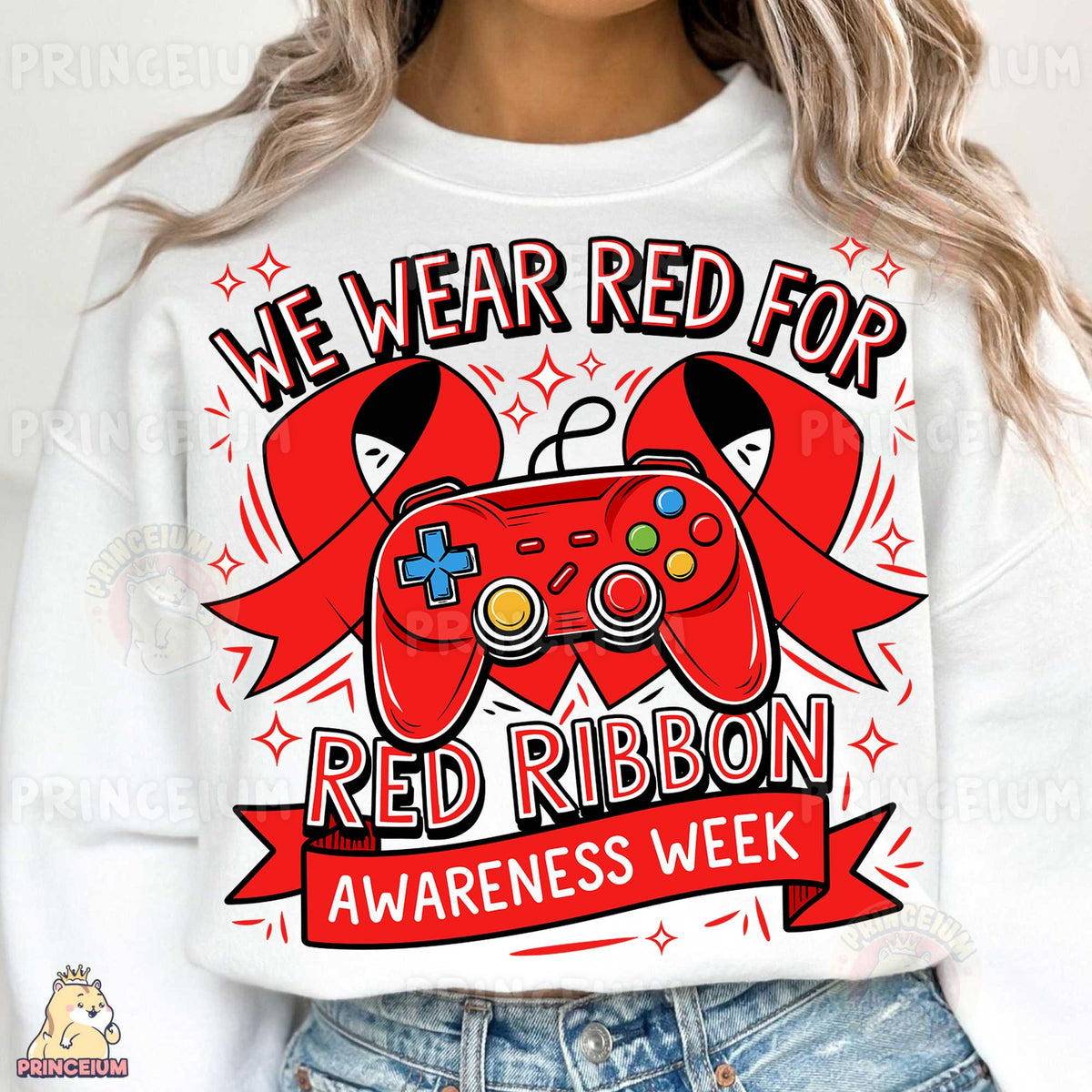 Gamer Red Ribbon Week