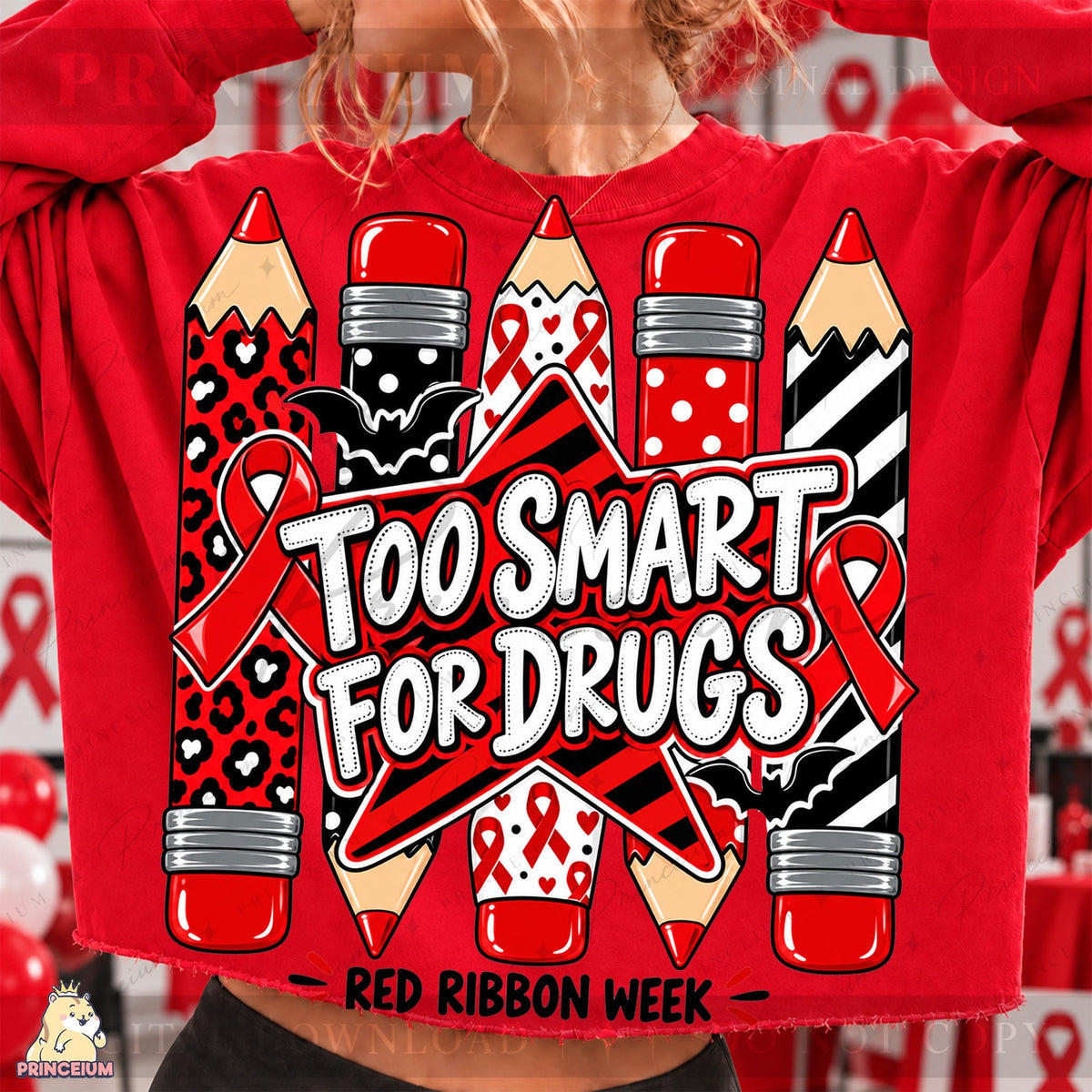 Too Smart for Drugs Red Ribbon Week Bundle
