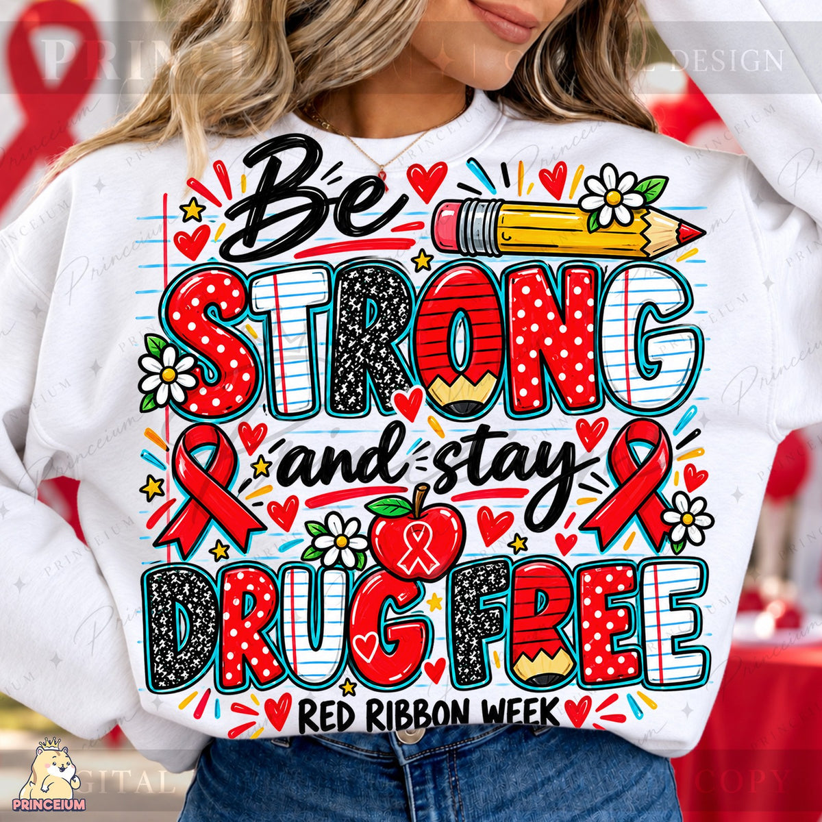 Too Smart for Drugs Red Ribbon Week Bundle