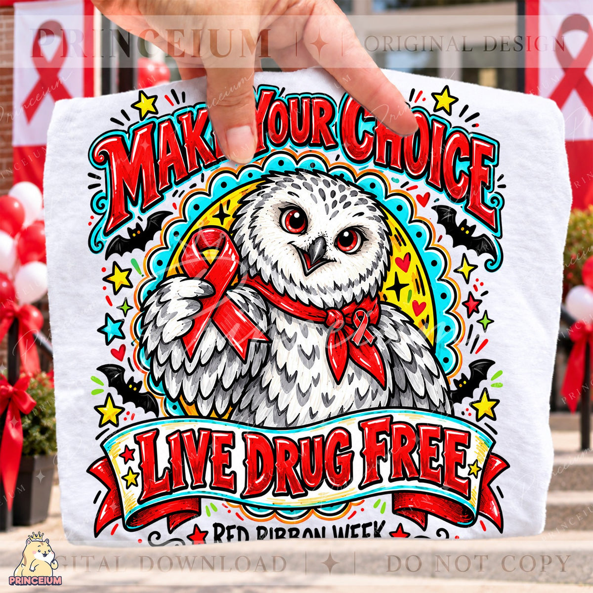Too Smart for Drugs Red Ribbon Week Bundle