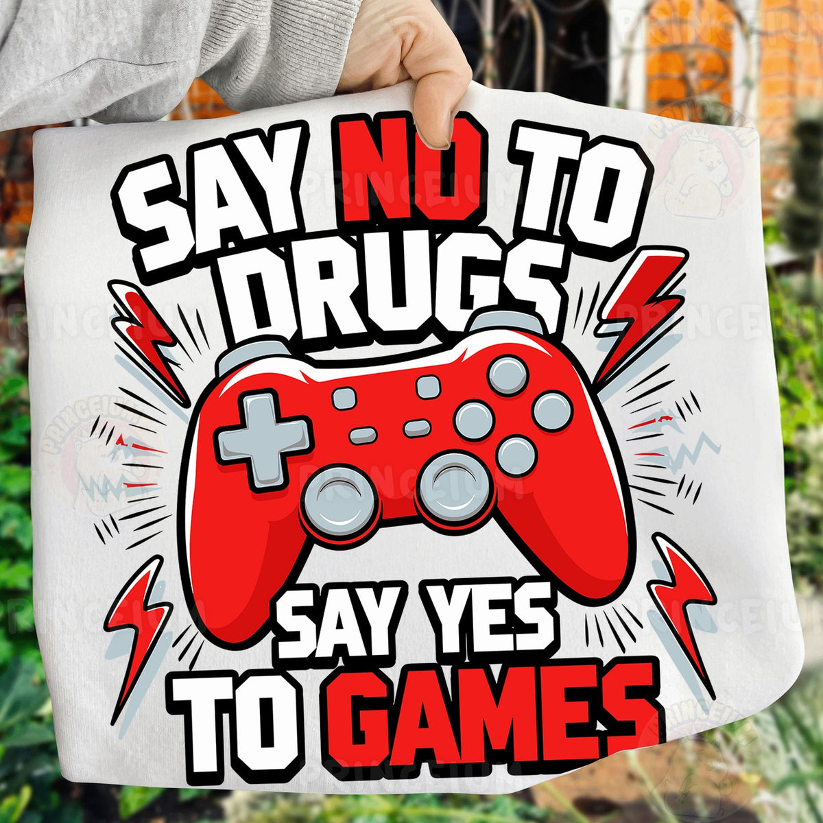 Game Controller Say No to Drugs