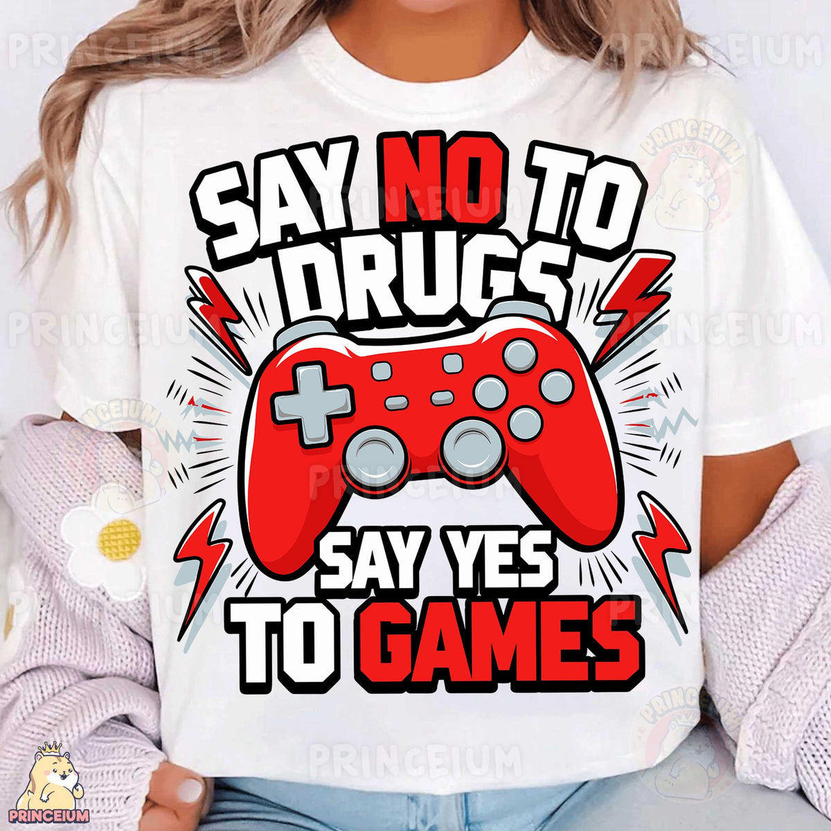 Game Controller Say No to Drugs