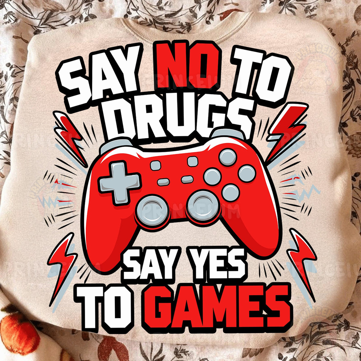 Game Controller Say No to Drugs