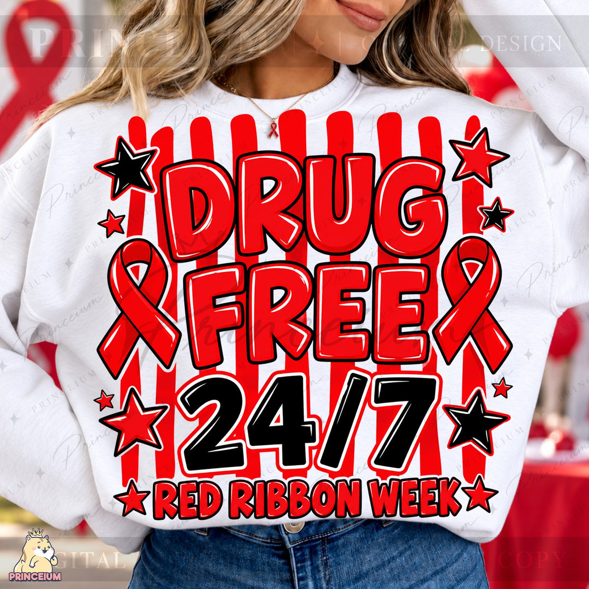 Give Drugs the Boot & Drug Free 24/7 Red Ribbon Week Bundle