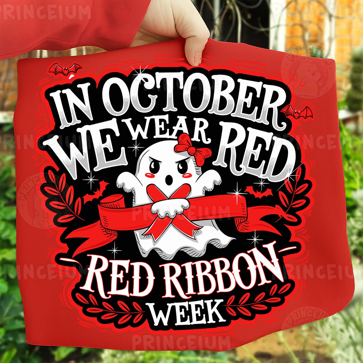 In October We Wear Red Ghost