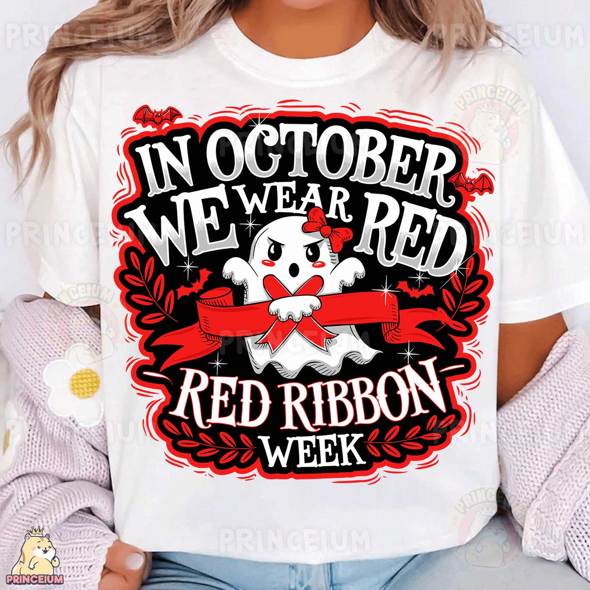 In October We Wear Red Ghost