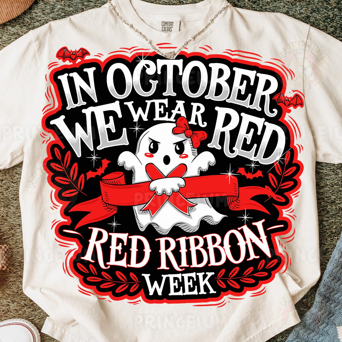 In October We Wear Red Ghost