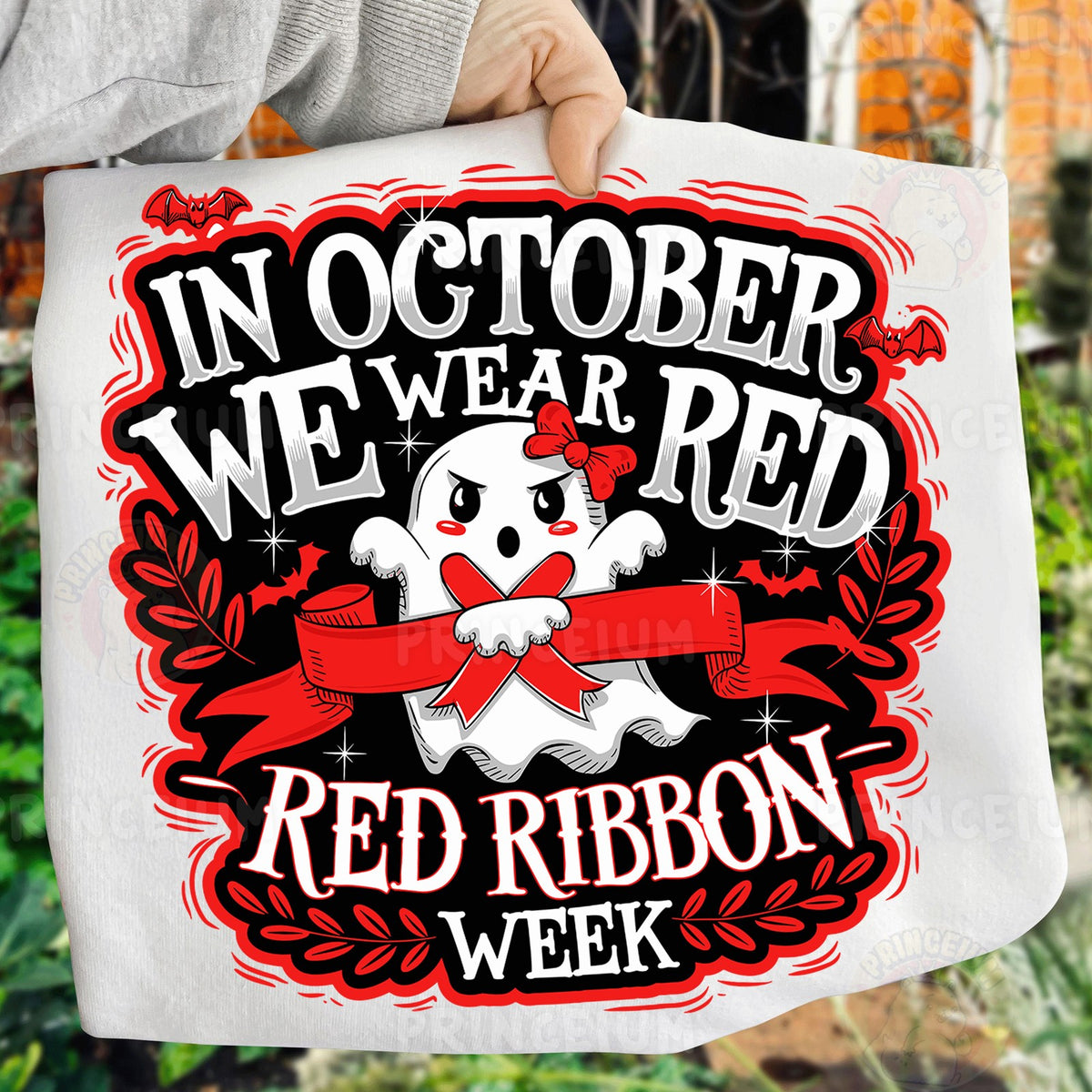 In October We Wear Red Ghost