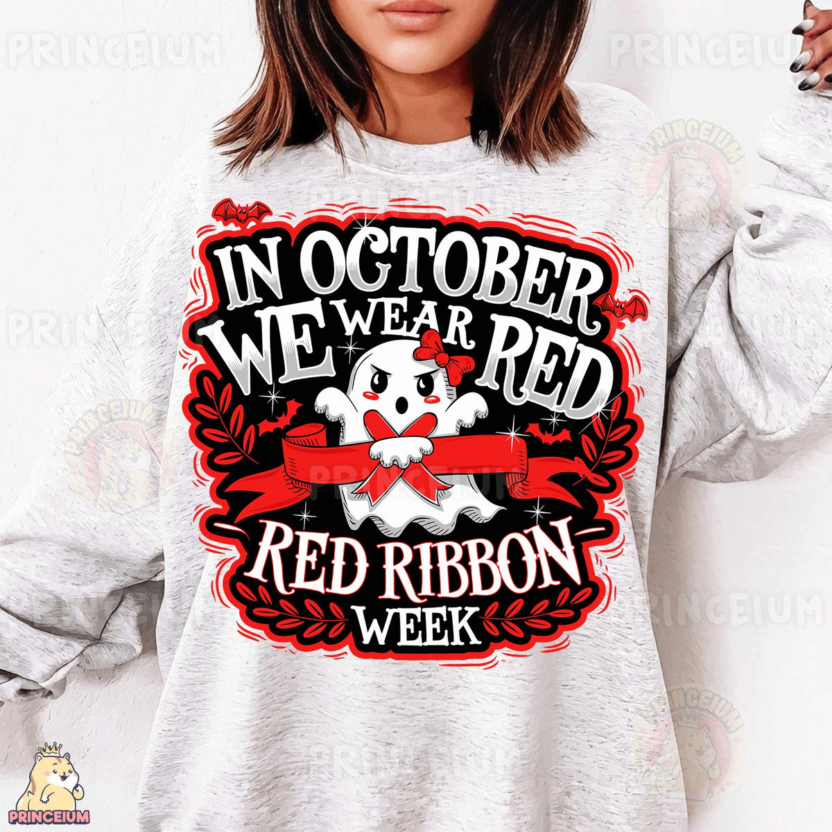 In October We Wear Red Ghost