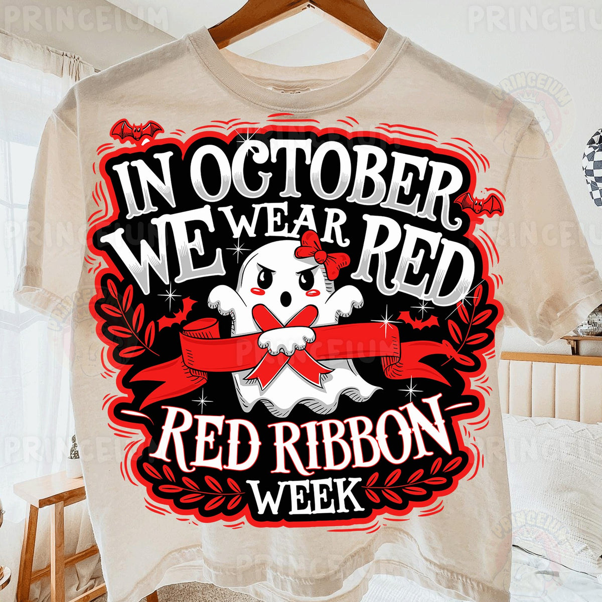 In October We Wear Red Ghost