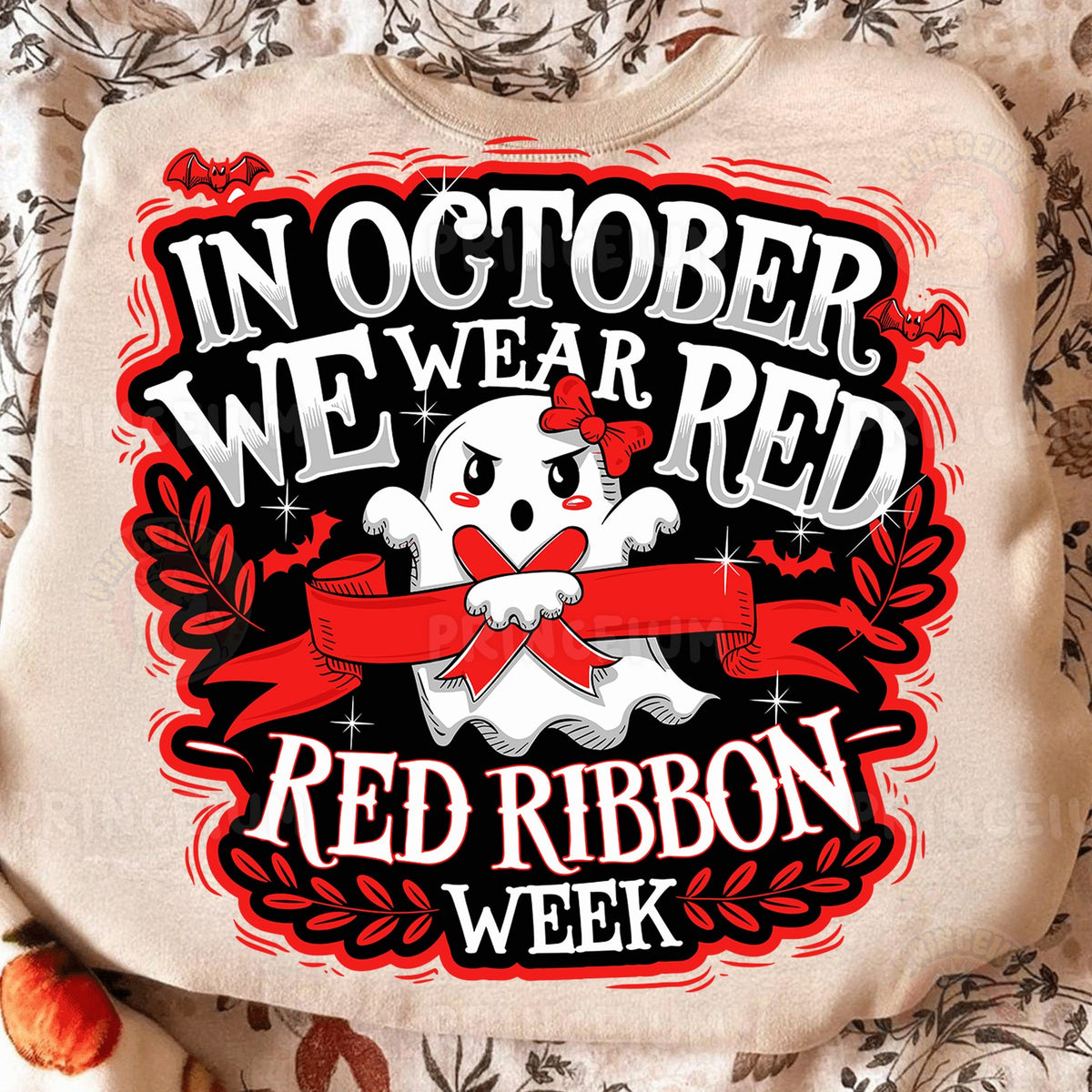 In October We Wear Red Ghost