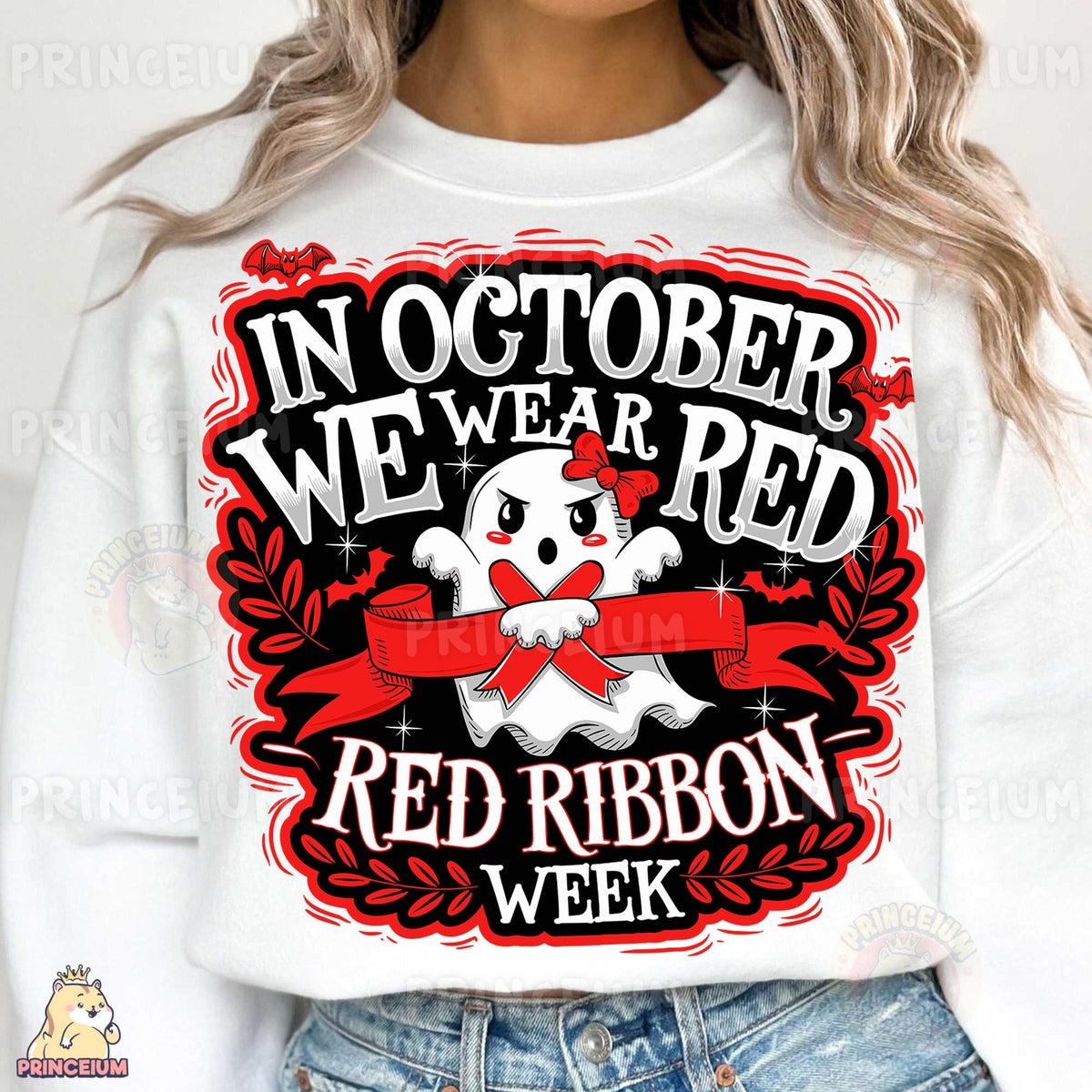 In October We Wear Red Ghost