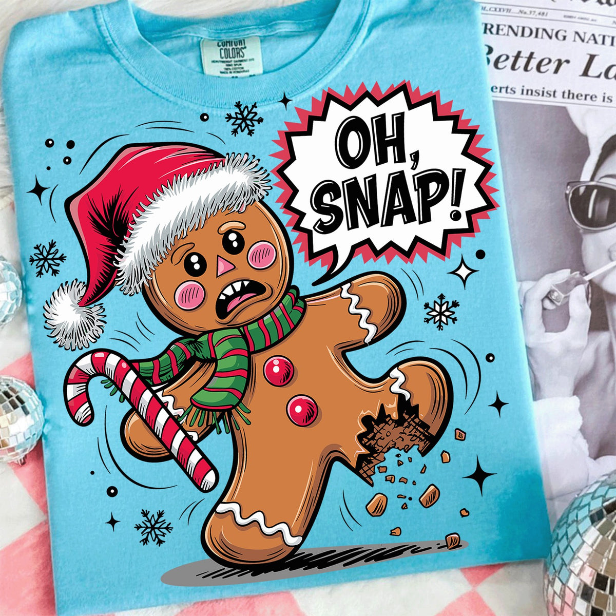 Oh Snap Gingerbread Man