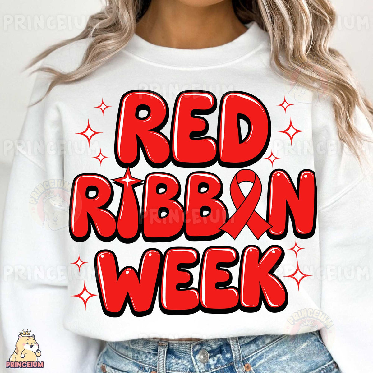Red Ribbon Week Sparkle
