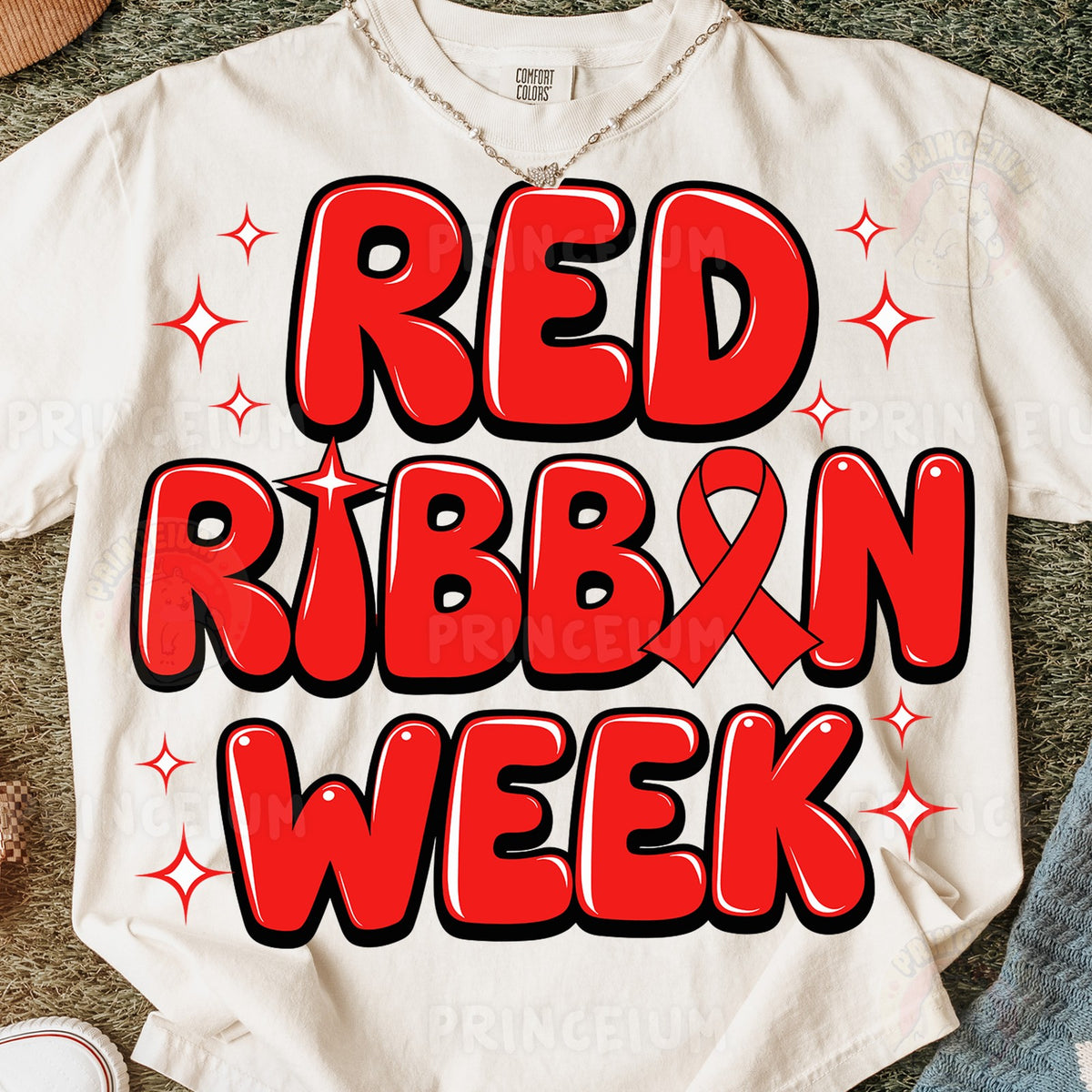 Red Ribbon Week Sparkle
