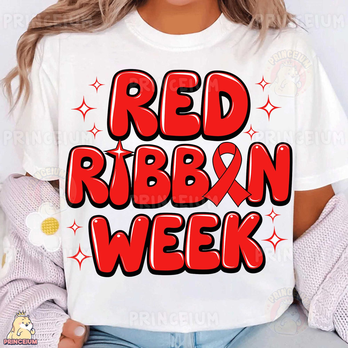 Red Ribbon Week Sparkle
