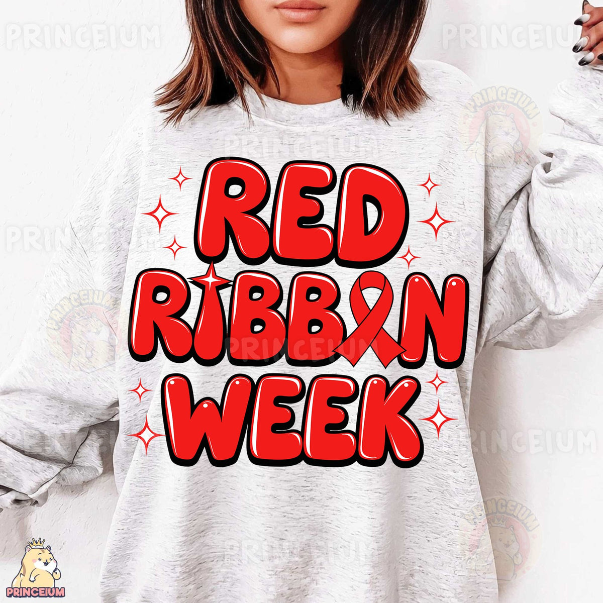 Red Ribbon Week Sparkle