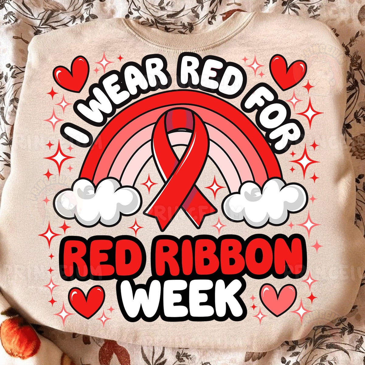 Red Ribbon Week Rainbow