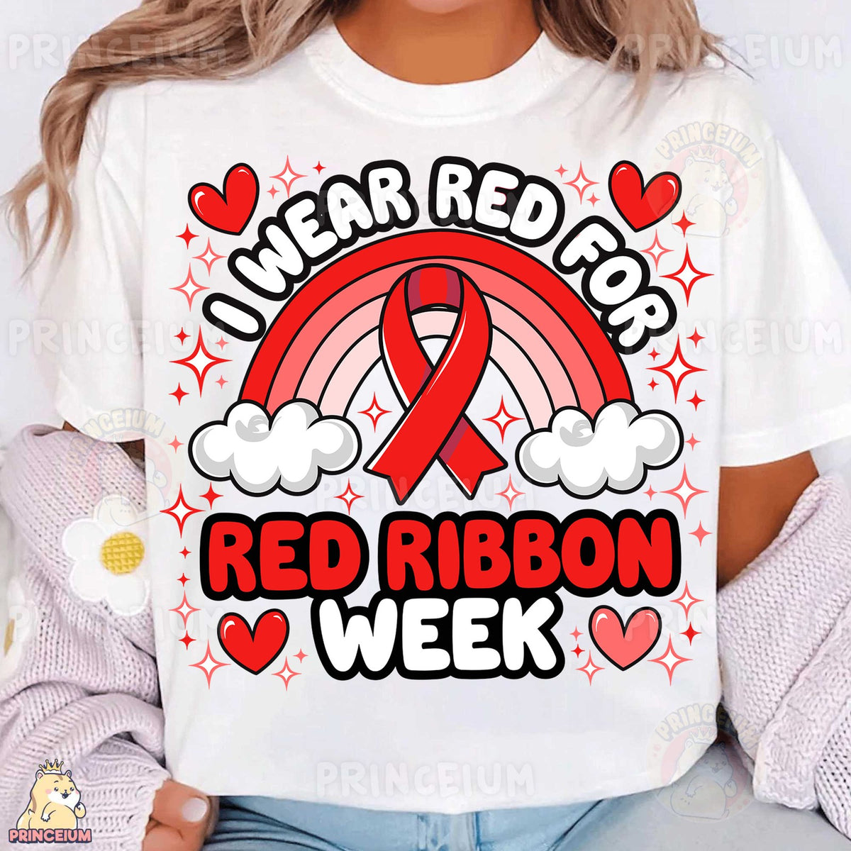 Red Ribbon Week Rainbow