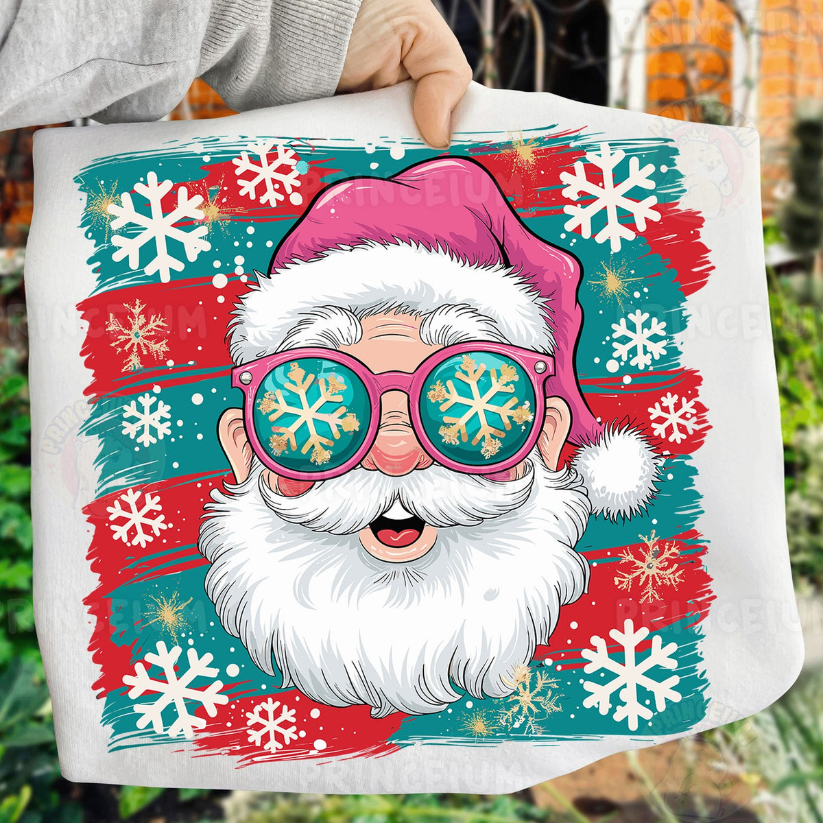 Cool Santa Snowflake Shades