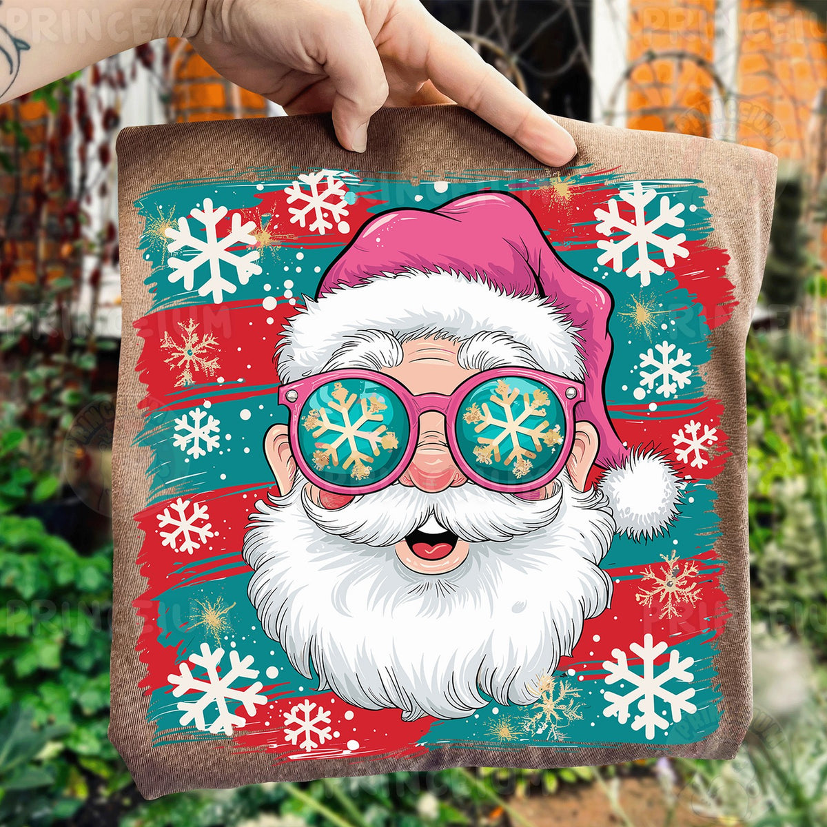 Cool Santa Snowflake Shades