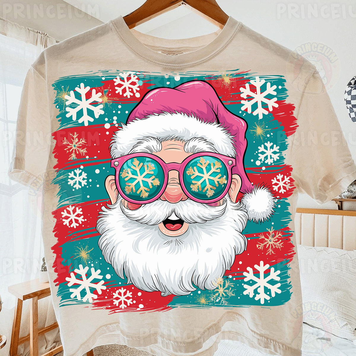 Cool Santa Snowflake Shades