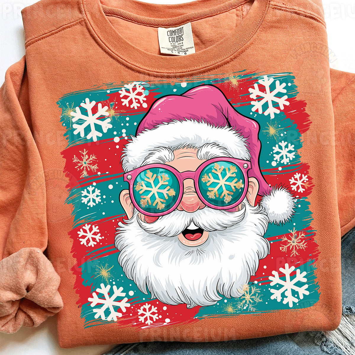 Cool Santa Snowflake Shades
