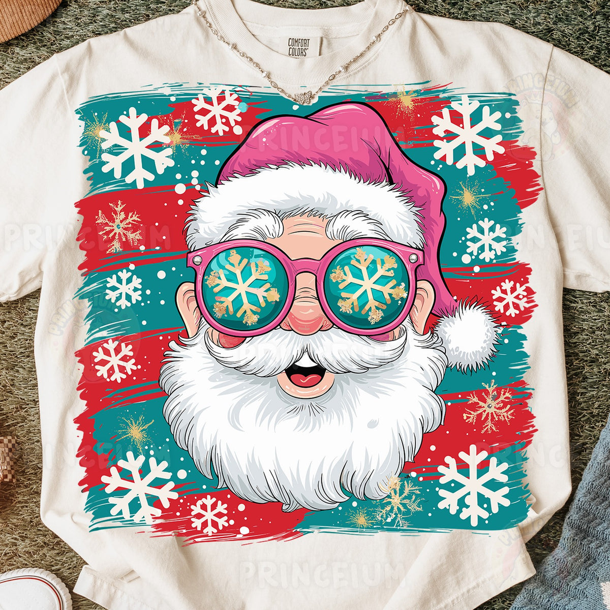 Cool Santa Snowflake Shades
