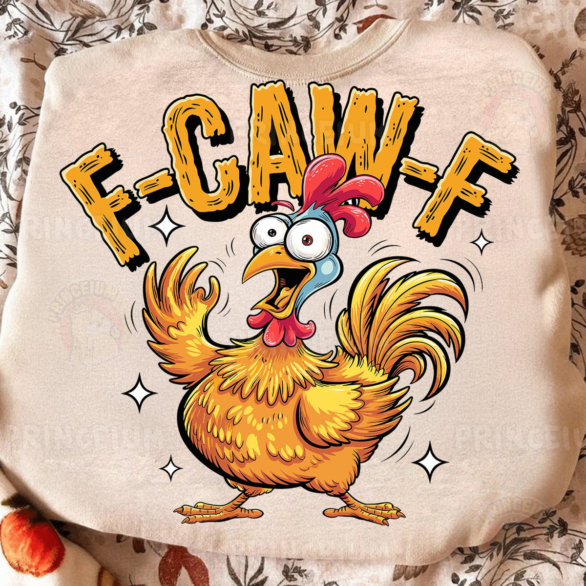 Startled Chicken F-Caw-F