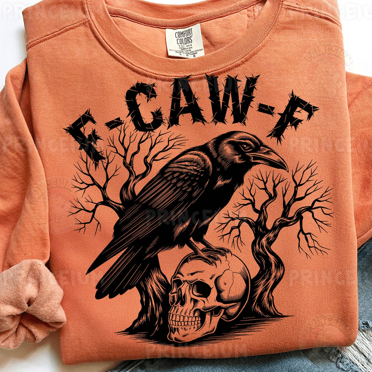 F-Caw-F Raven and Skull