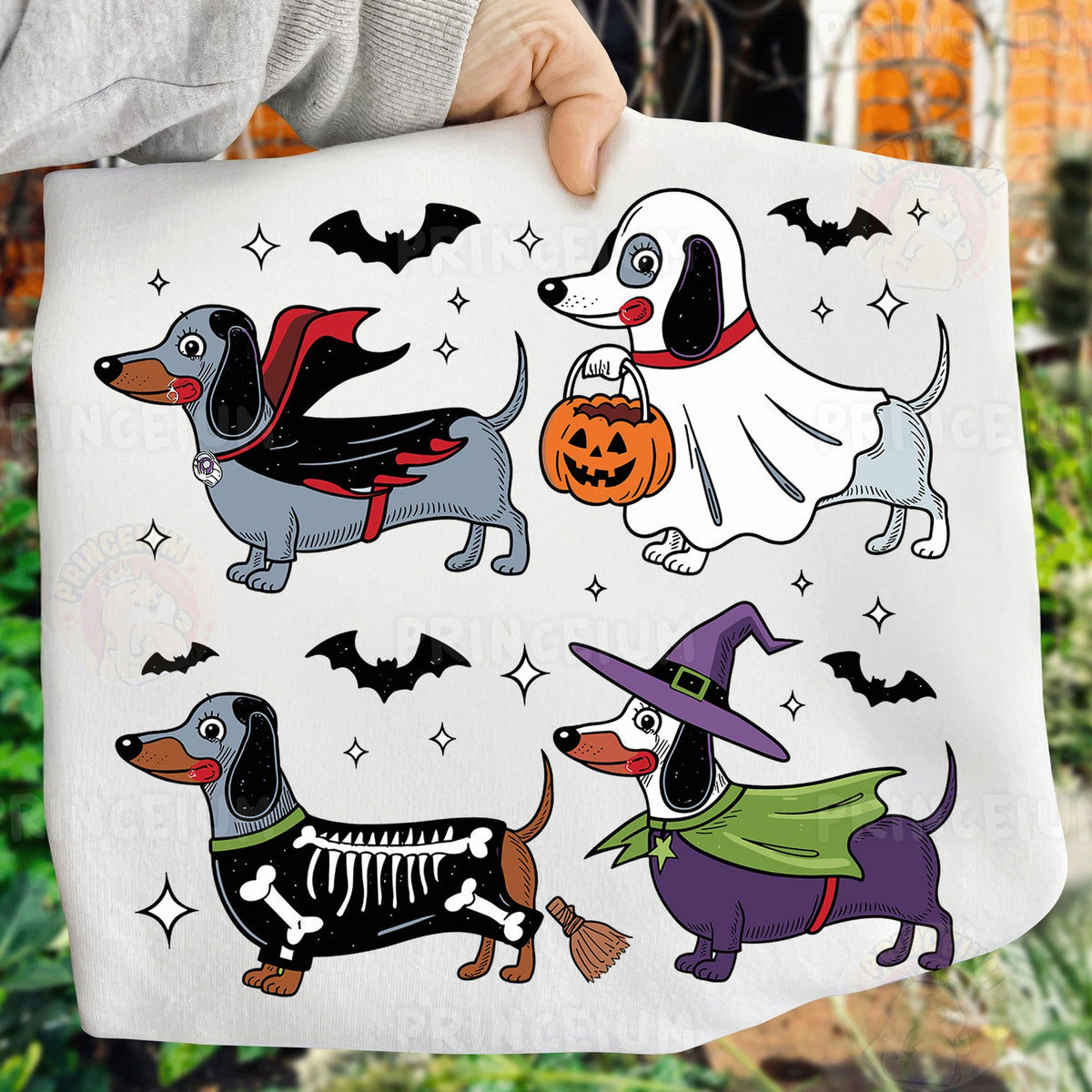 Spooky Dachshund Costume Party