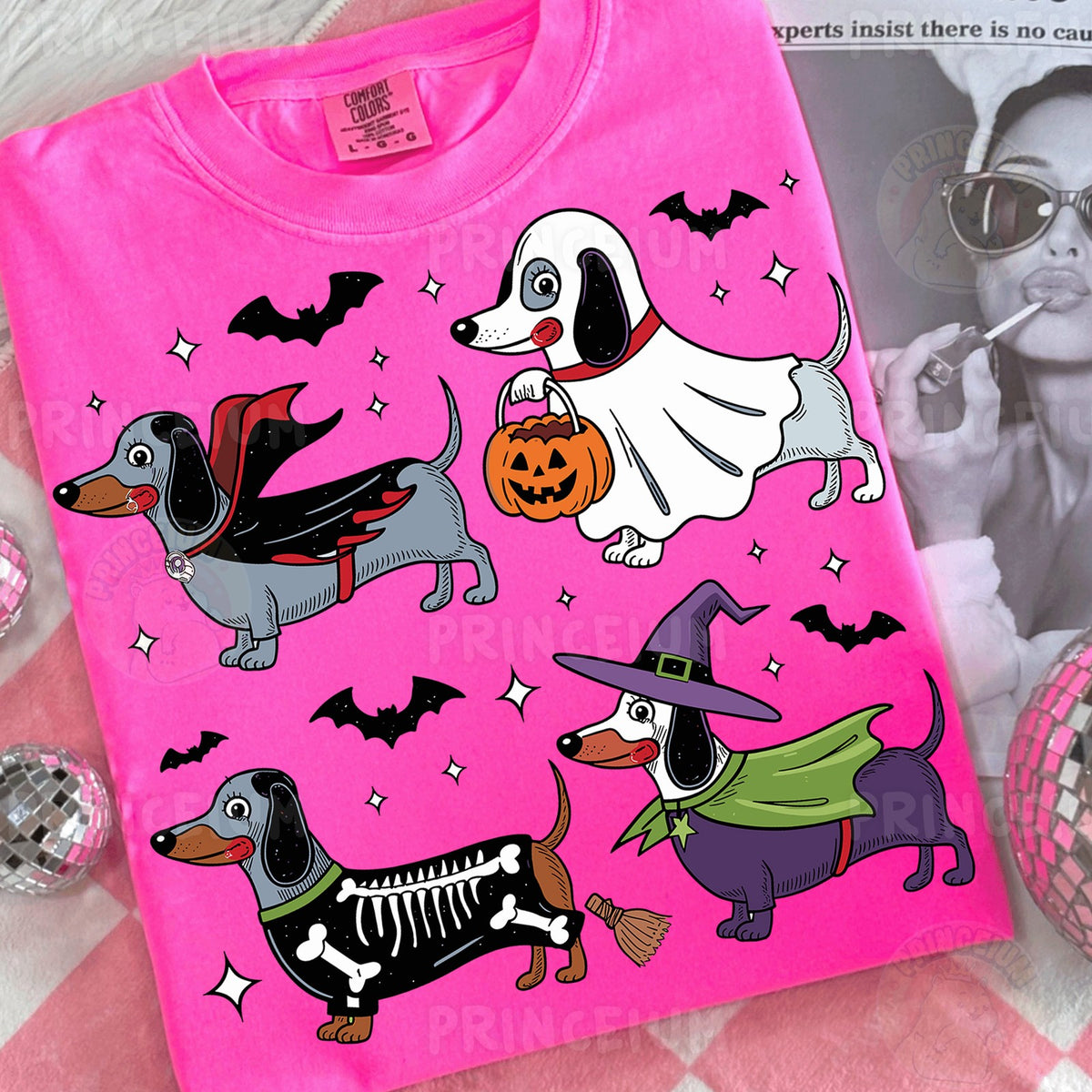 Spooky Dachshund Costume Party