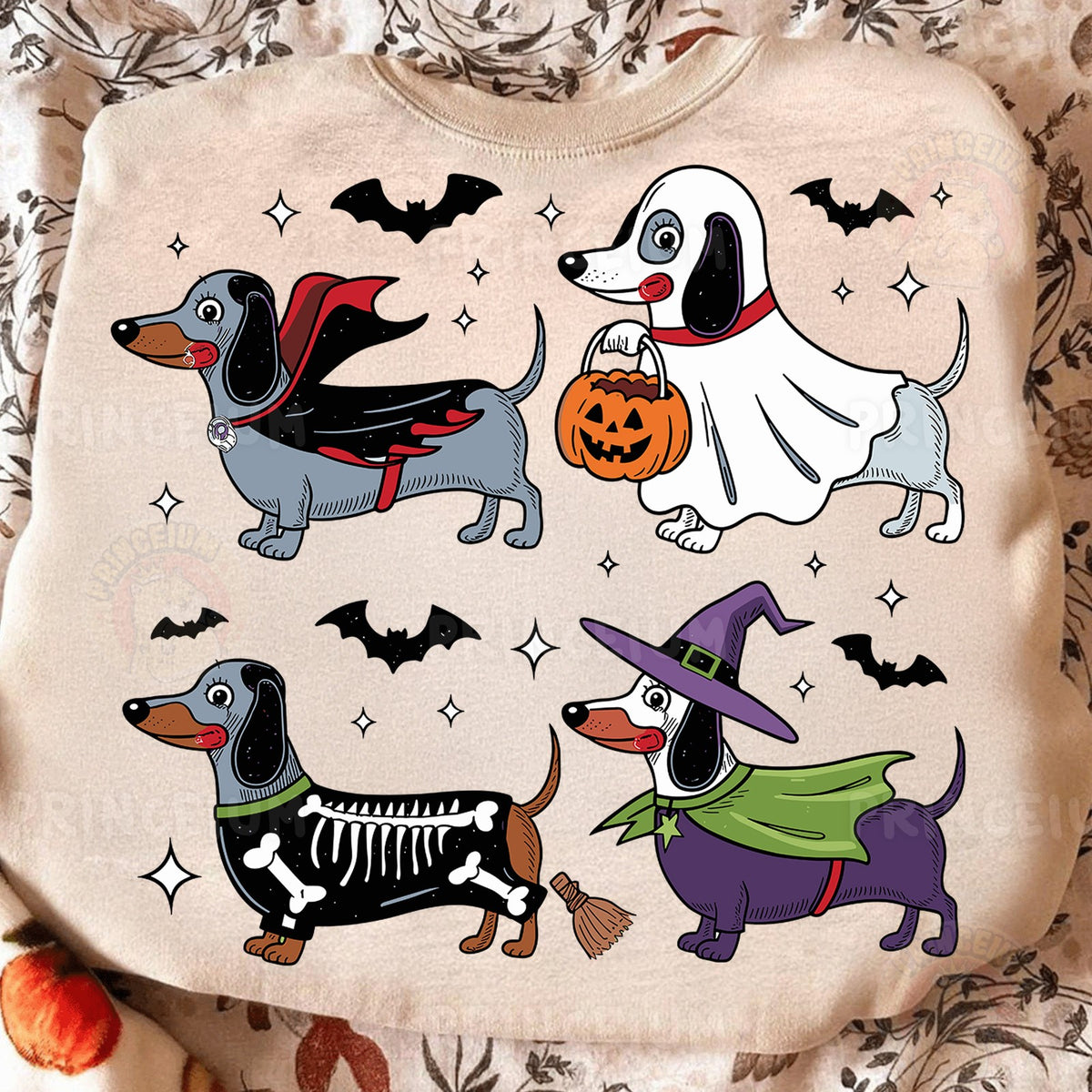 Spooky Dachshund Costume Party