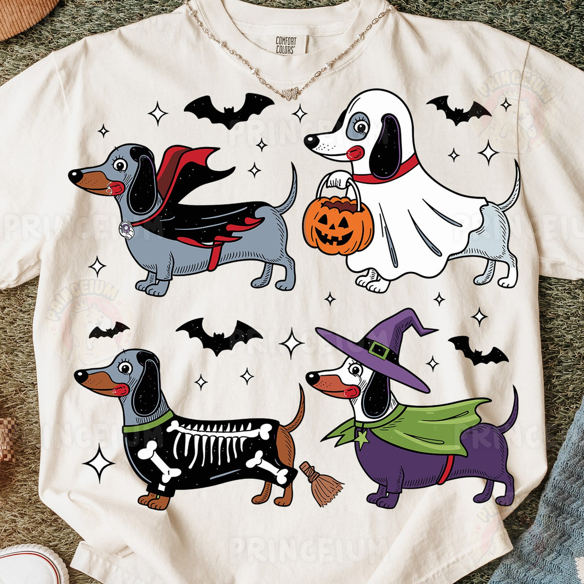 Spooky Dachshund Costume Party