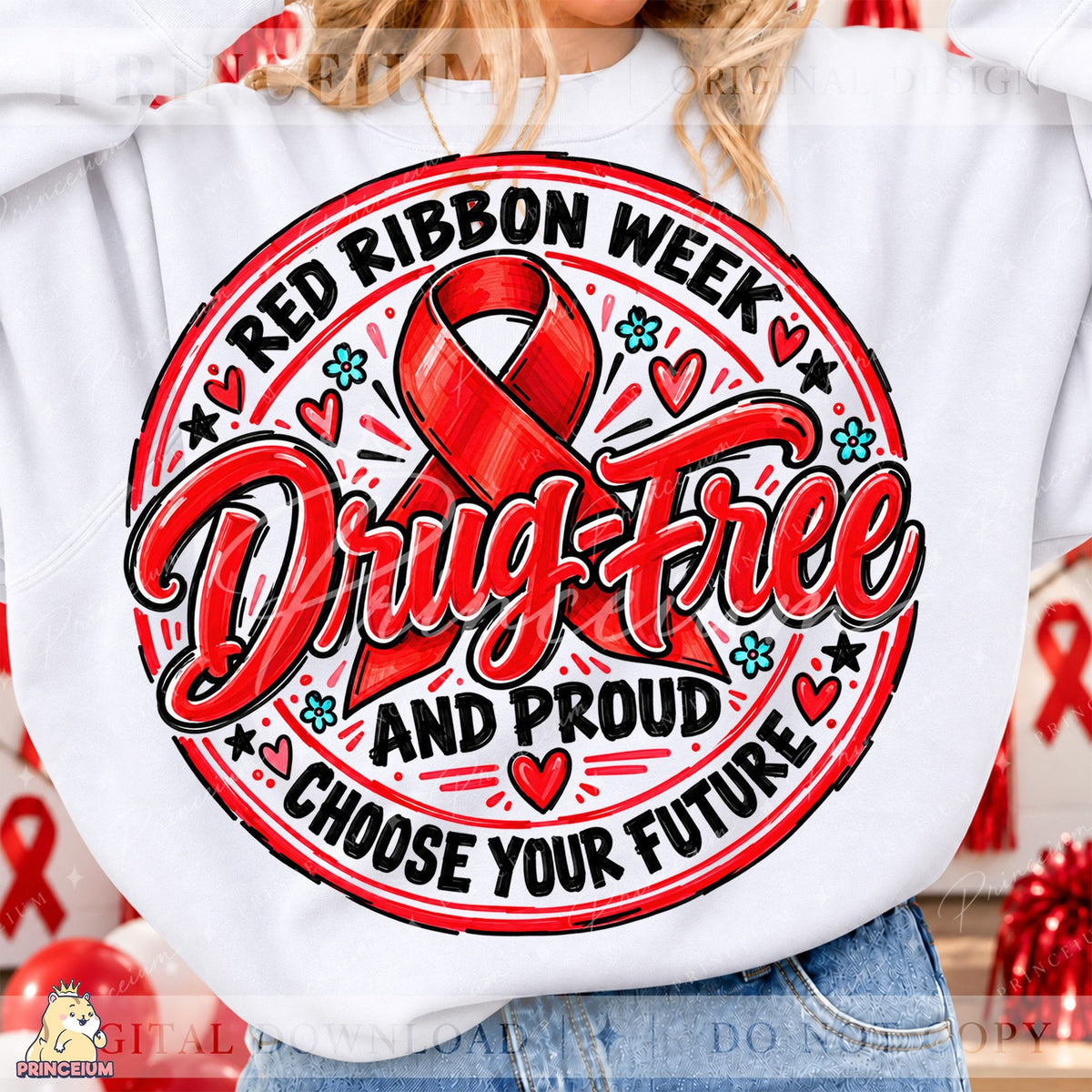 Red Ribbon Week Drug-Free and Proud