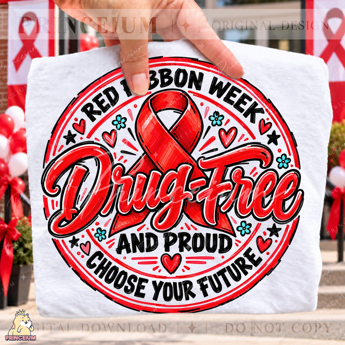 Red Ribbon Week Drug-Free and Proud