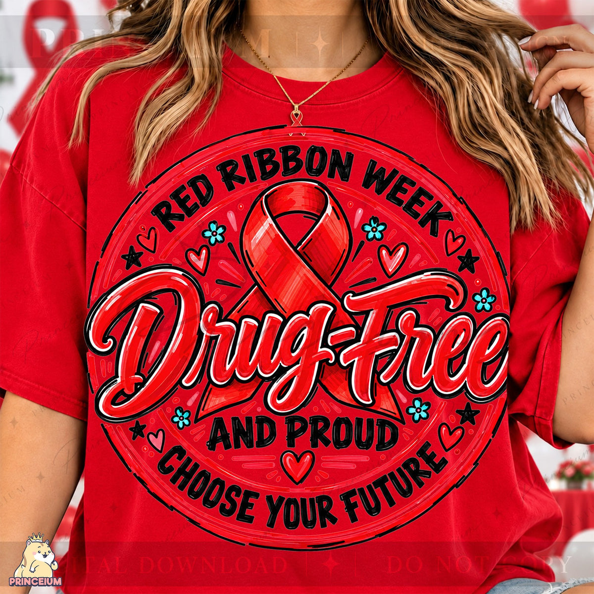 Red Ribbon Week Drug-Free and Proud