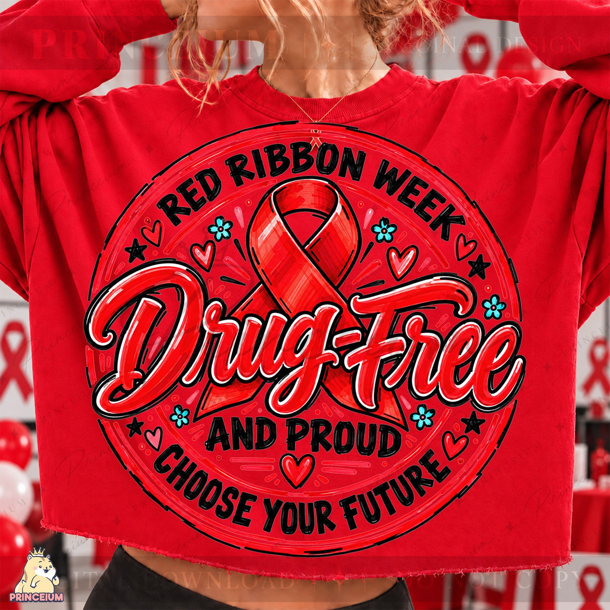 Red Ribbon Week Drug-Free and Proud