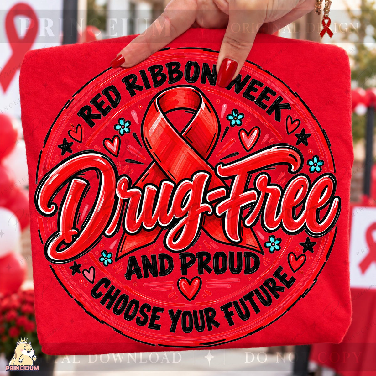 Red Ribbon Week Drug-Free and Proud