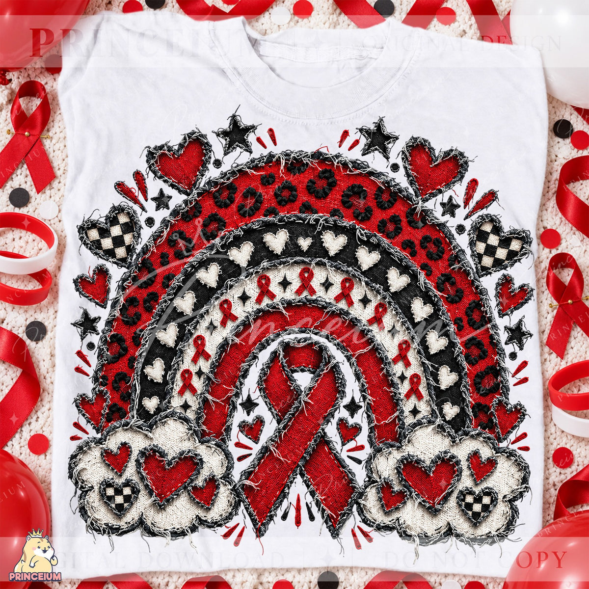 Red Ribbon Rainbow