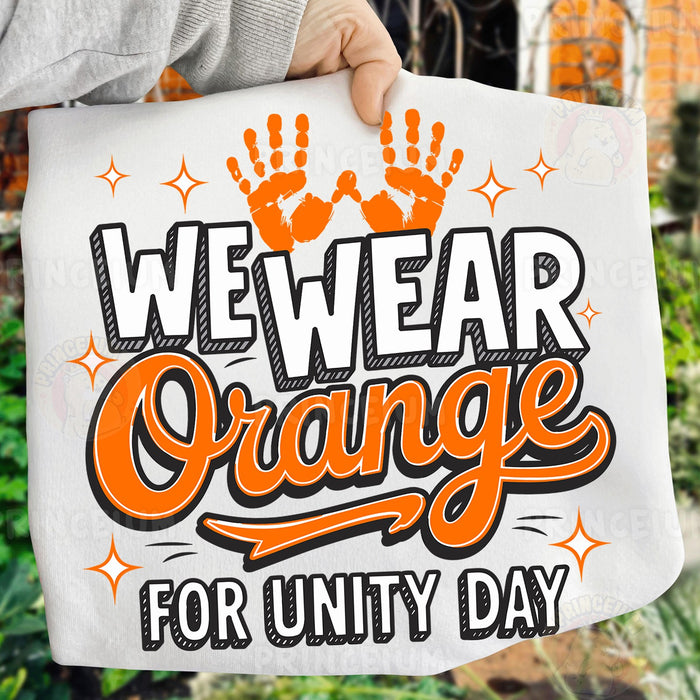 We Wear Orange for Unity Day