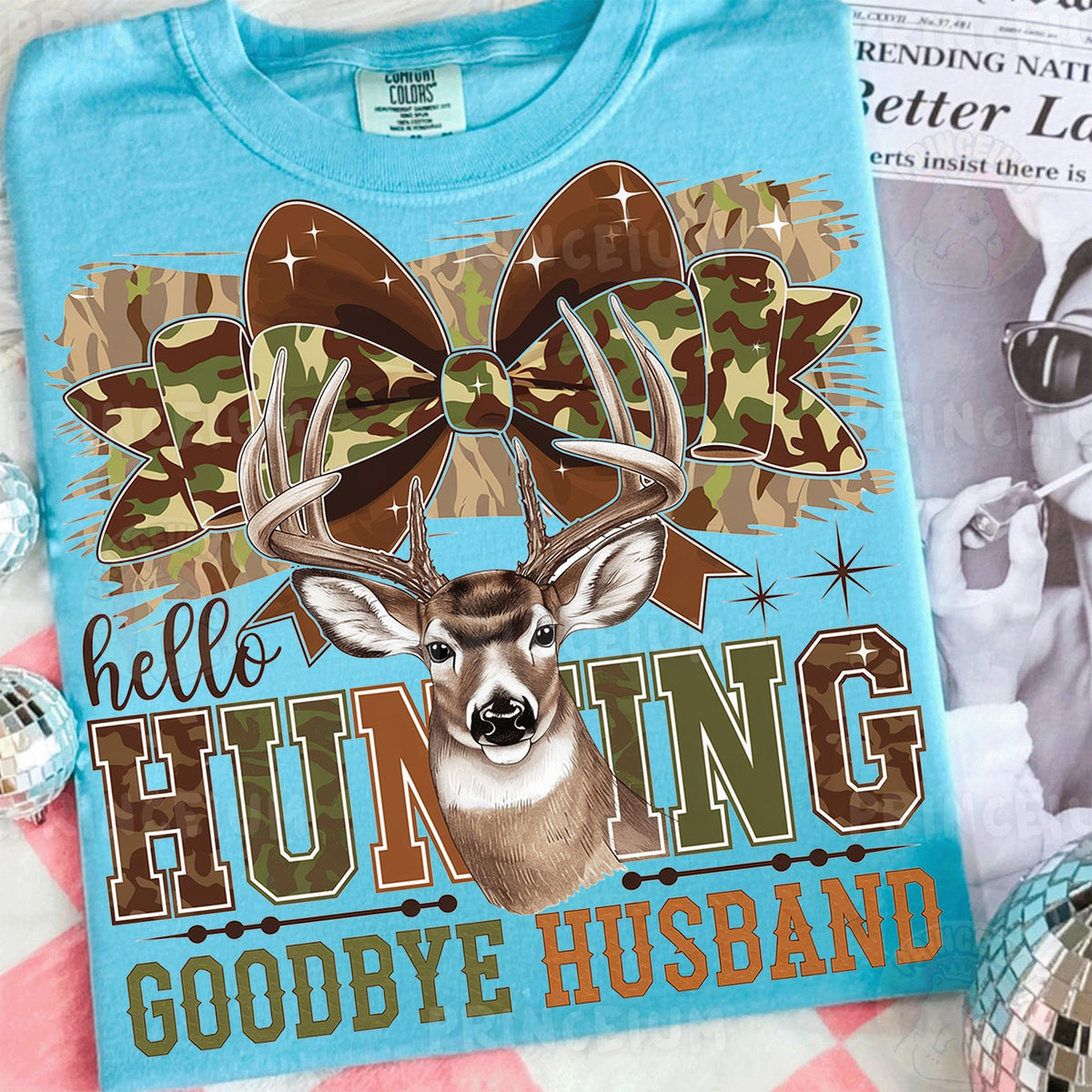 Hello Hunting Goodbye Husband
