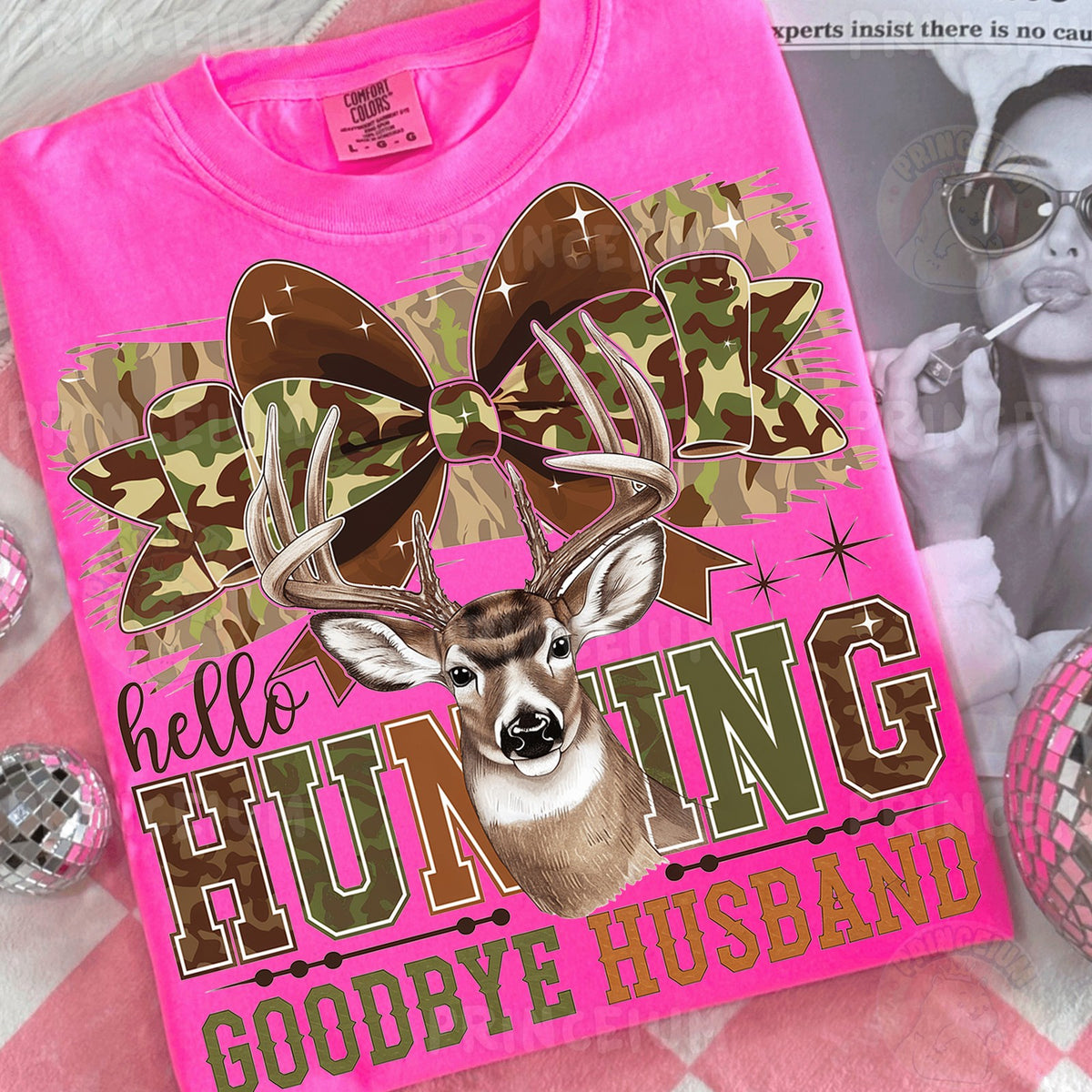 Hello Hunting Goodbye Husband