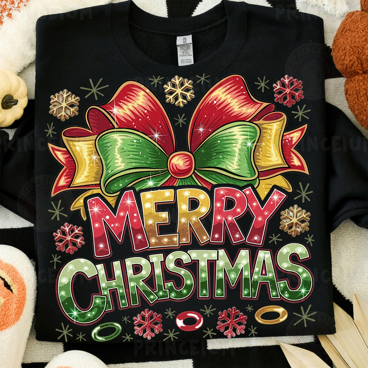 Sparkle Bow Merry Christmas