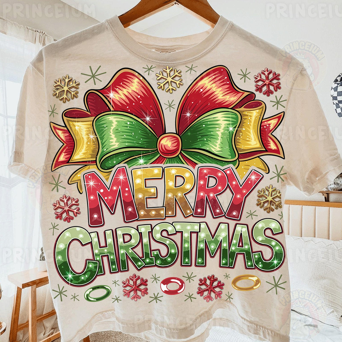 Sparkle Bow Merry Christmas