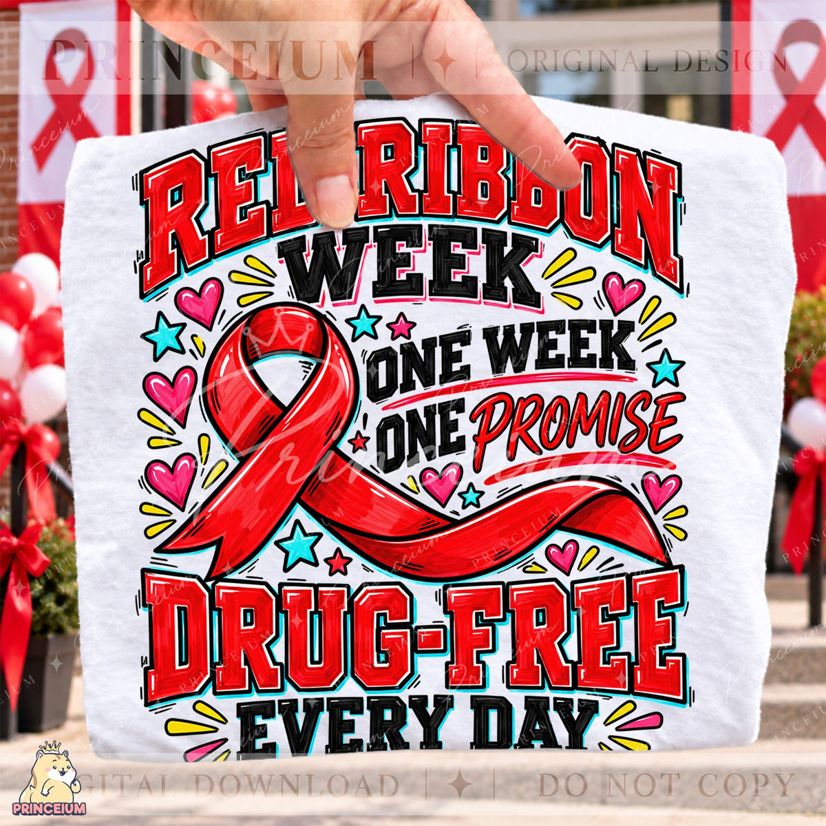 Red Ribbon Week Drug-Free Every Day